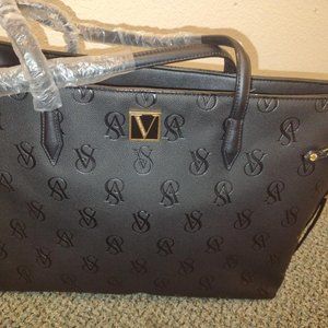 Black Victoria's Secret Tote Bag